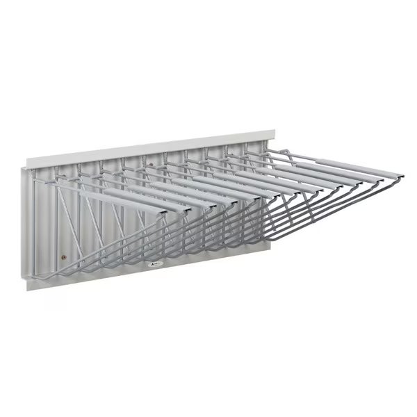 Blueprint Pivot Wall Rack, Grey, Adiroffice, Mfr#: ADI617